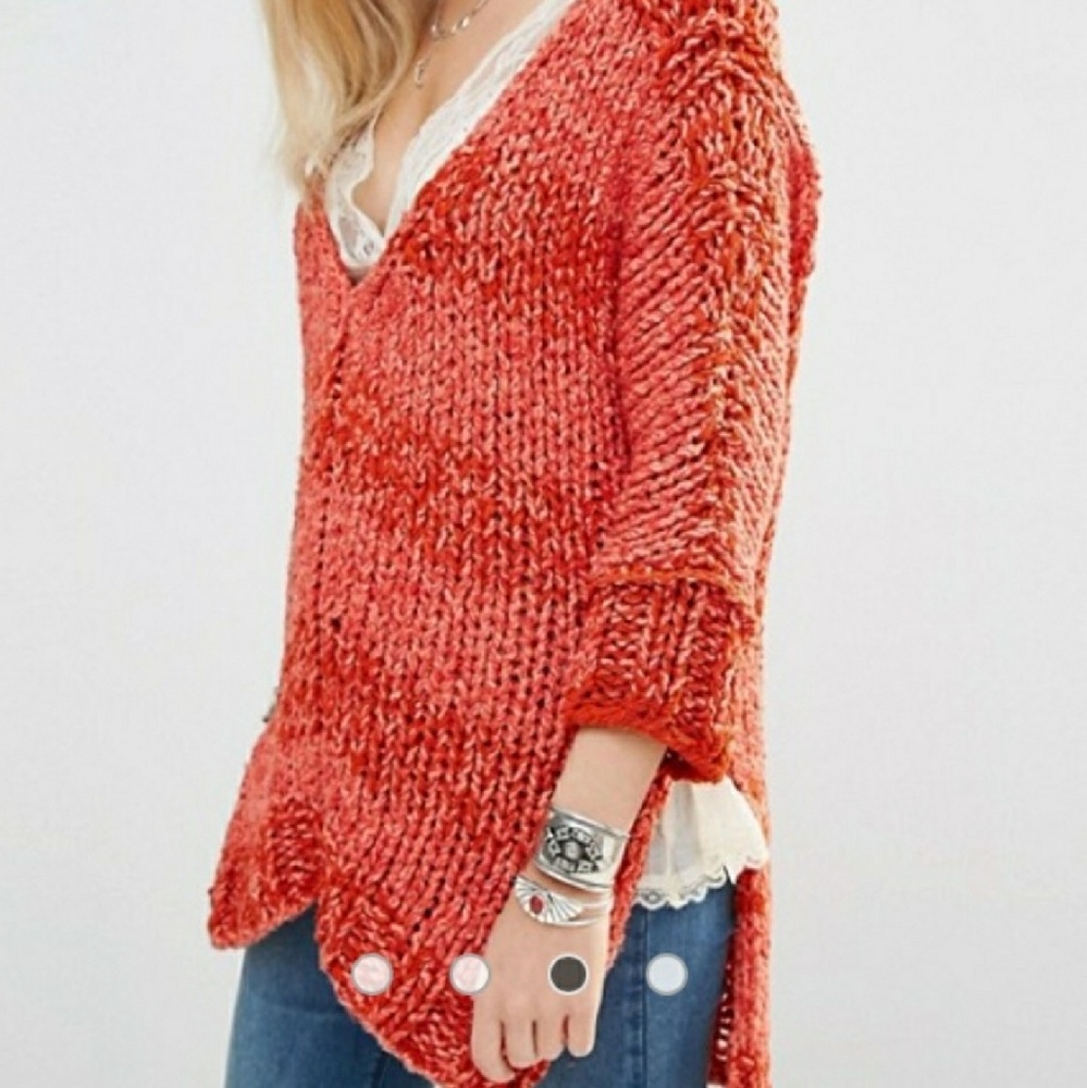 ❄SALE❄FP OVERSIZED CHUNKY SWEATER - Picture 2 of 5